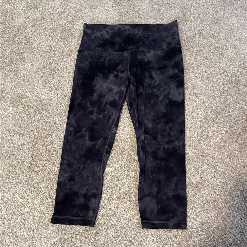 Lululemon Align Tie Dye Cropped Leggings